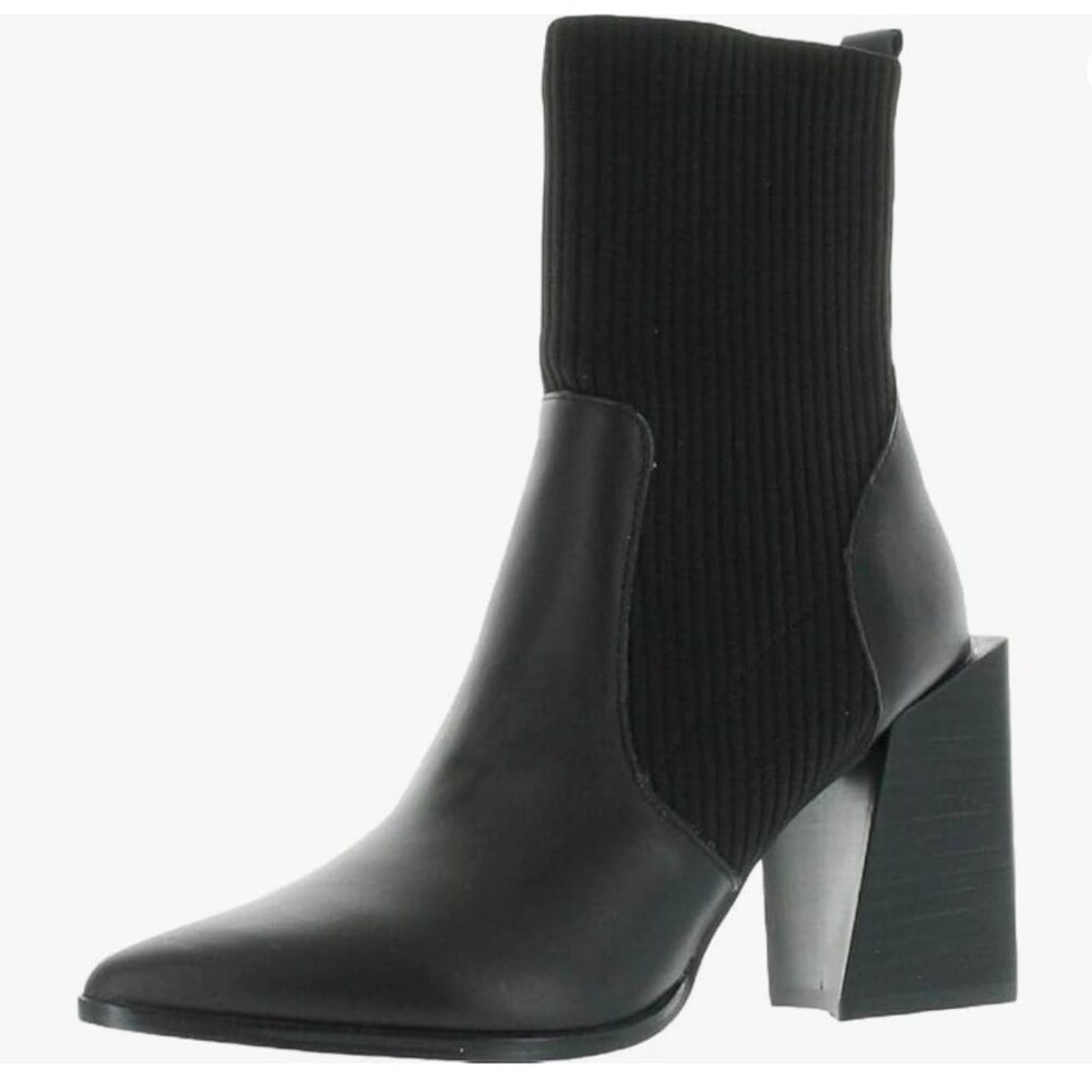 Steve Madden Women's Tackle Ankle Boot Black - 9.5